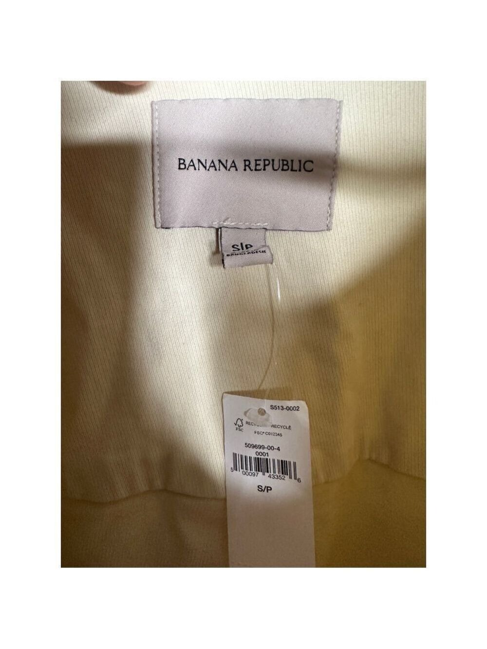 Banana Republic NWT Utility Jumpsuit Small Belted Cotton Stretch - Picture 9 of 9